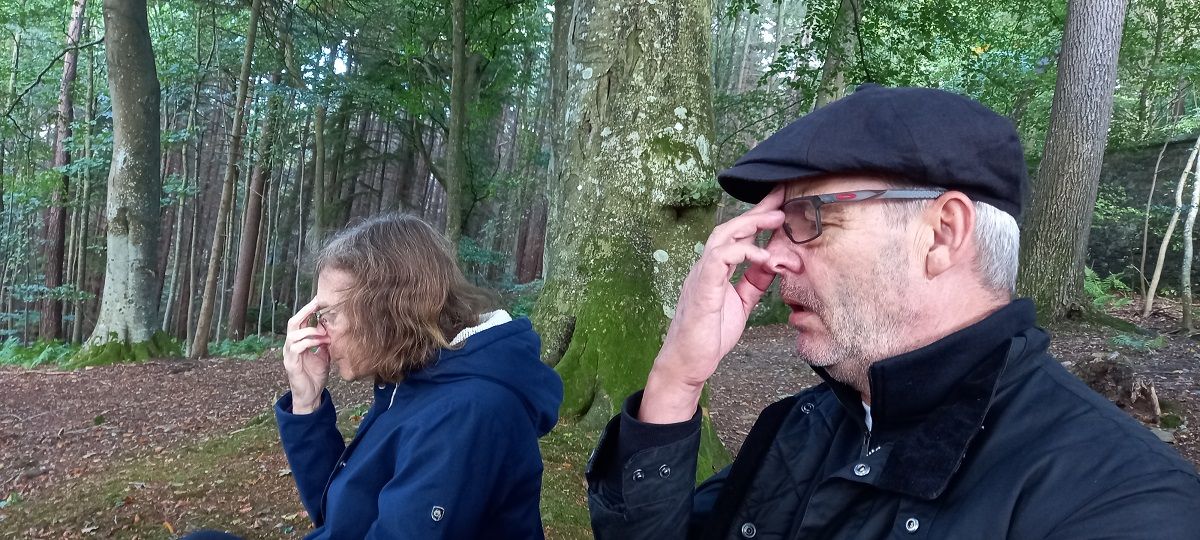 peace day galashiels forest pranayama 21 09 2025