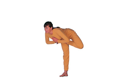 3 – 8 Ekapada Utthanasana Ein- Bein-Stellung